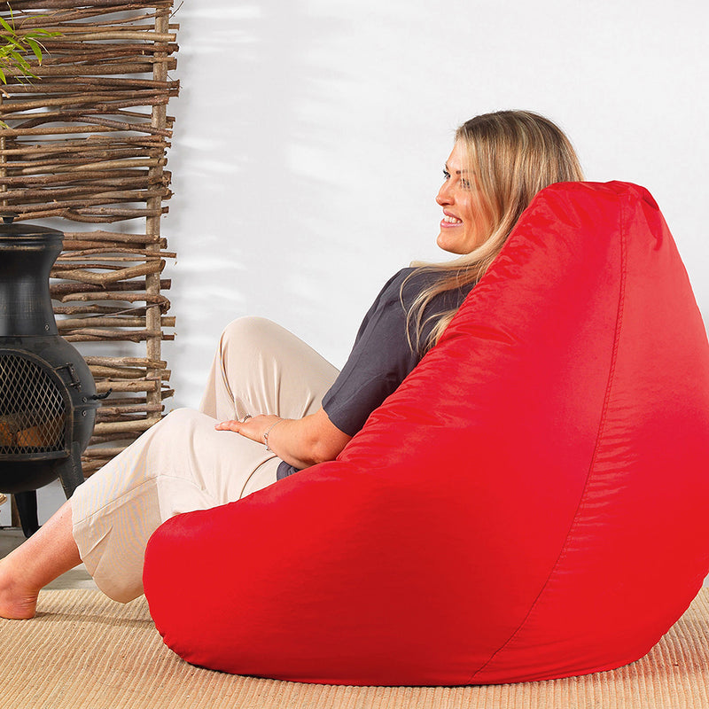 Highback Gamer Beanbag Indoor-Outdoor - Red