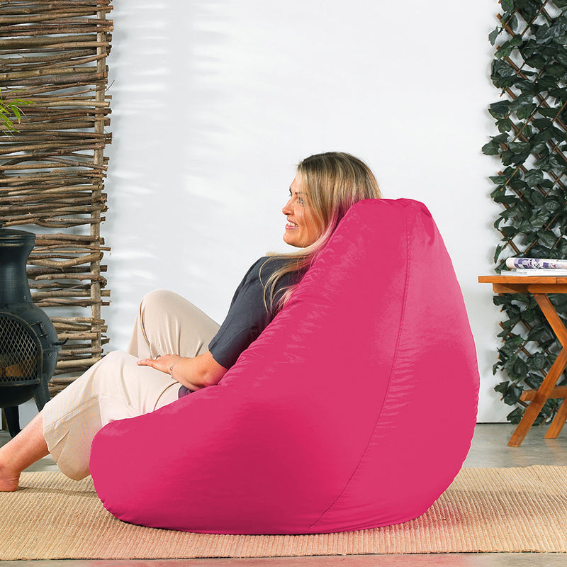 Highback Gamer Beanbag Indoor-Outdoor - Pink