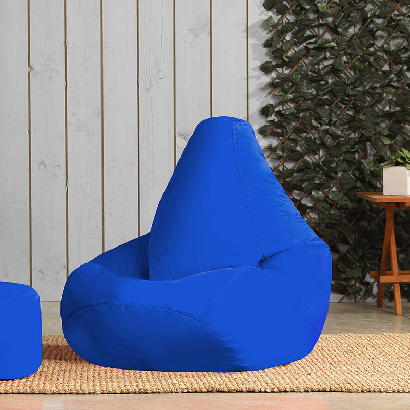 Highback Gamer Beanbag Indoor-Outdoor - Blue