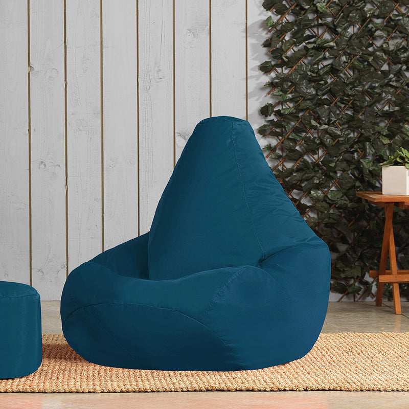 Highback Gamer Beanbag Indoor-Outdoor - Teal