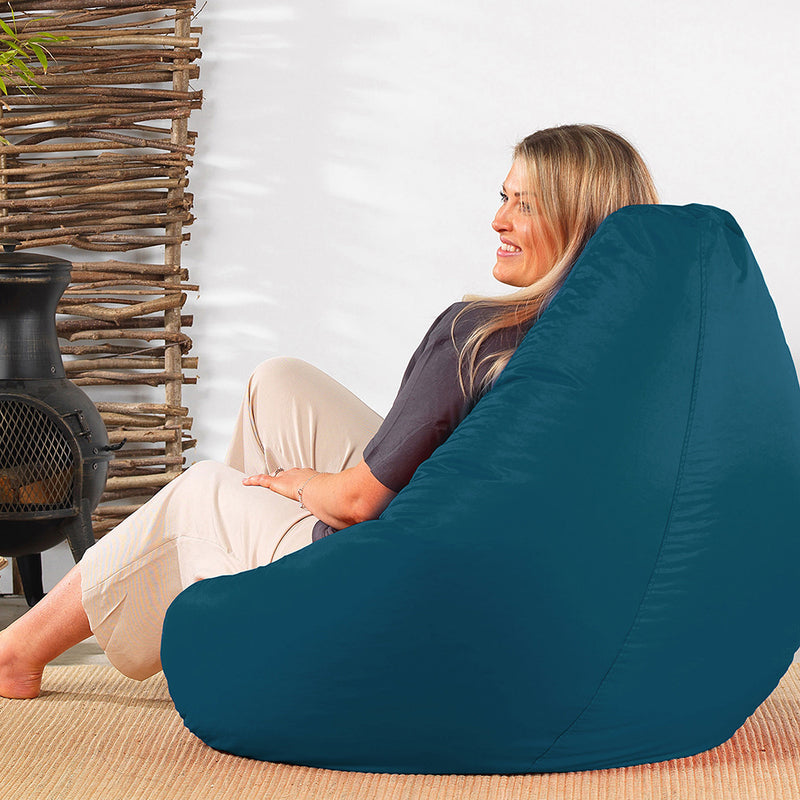 Highback Gamer Beanbag Indoor-Outdoor - Teal