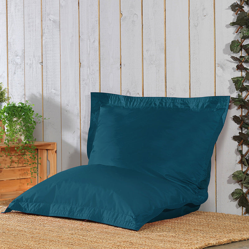 Kids Big Bag Indoor-Outdoor Floor Cushion Bean Bag - Teal
