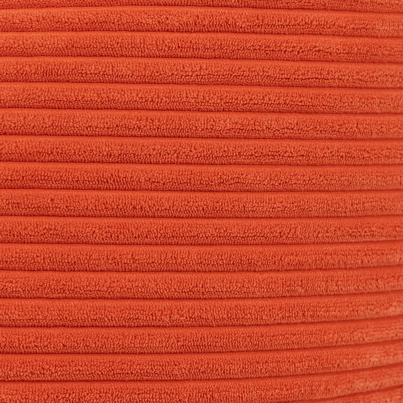 Kids Dalton Cord High Back Bean Bag - Orange