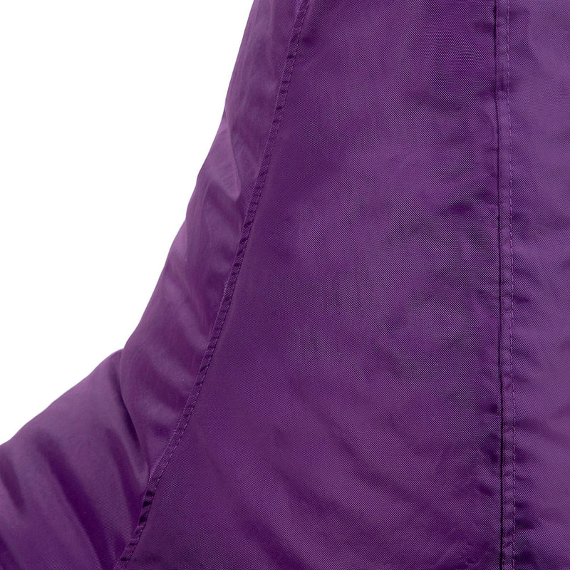 Kids Dalton Indoor-Outdoor High Back Bean Bag - Purple
