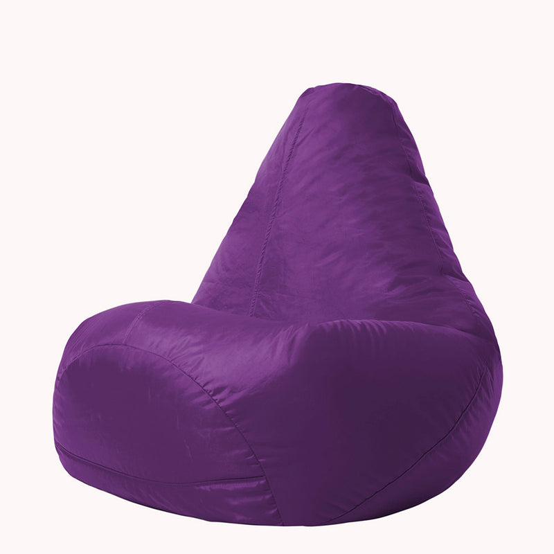 Kids Dalton Indoor-Outdoor High Back Bean Bag - Purple