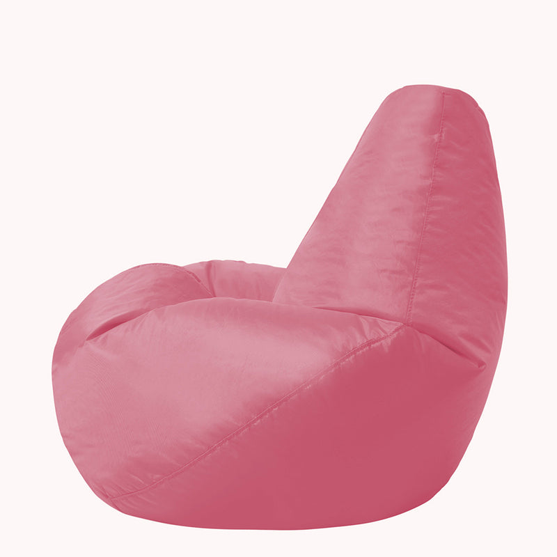 Kids Dalton Indoor-Outdoor High Back Bean Bag - Light Pink