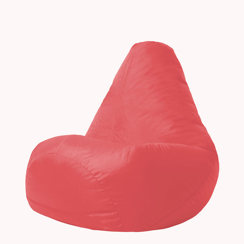 Kids Dalton Indoor-Outdoor High Back Bean Bag - Coral