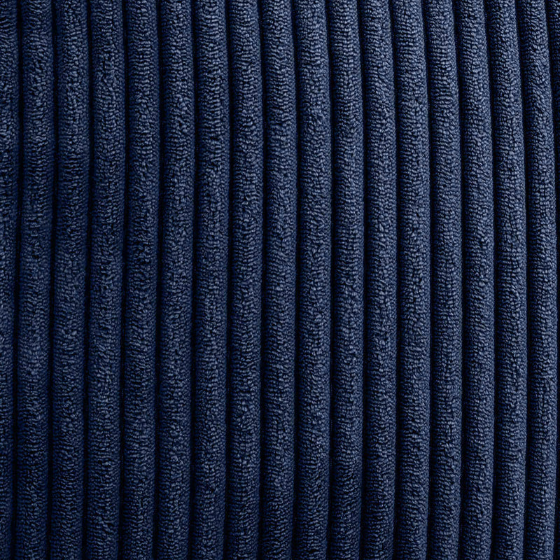 Kids Dalton Cord High Back Bean Bag - Navy Blue