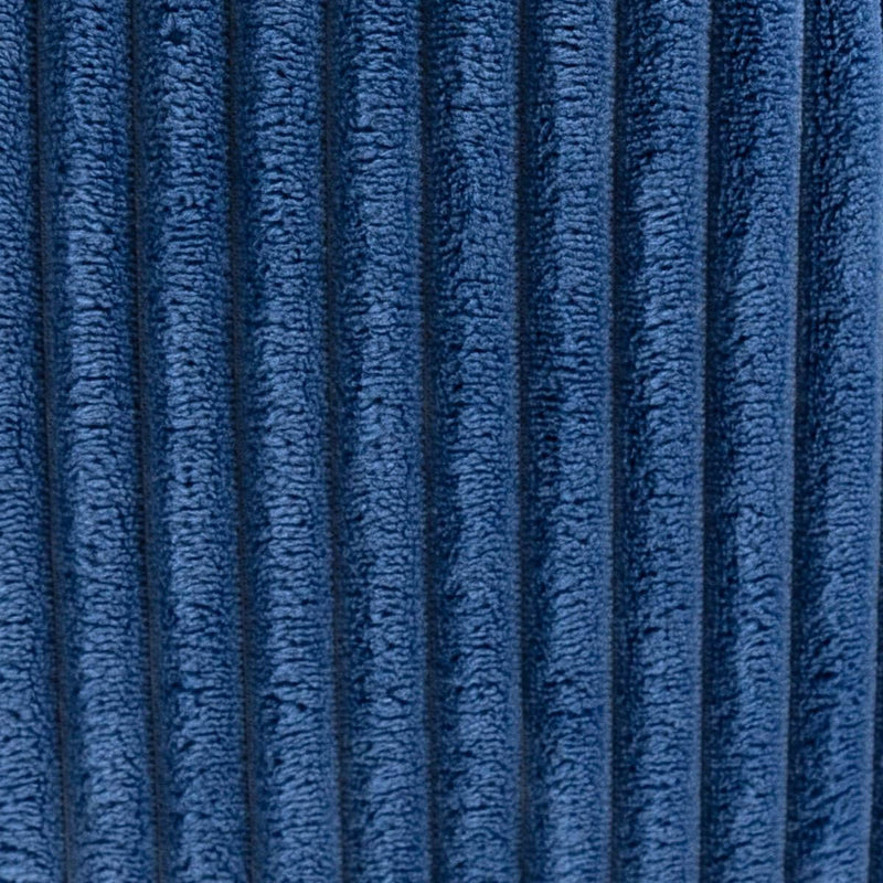 Kids Dalton Cord High Back Bean Bag - Denim Blue