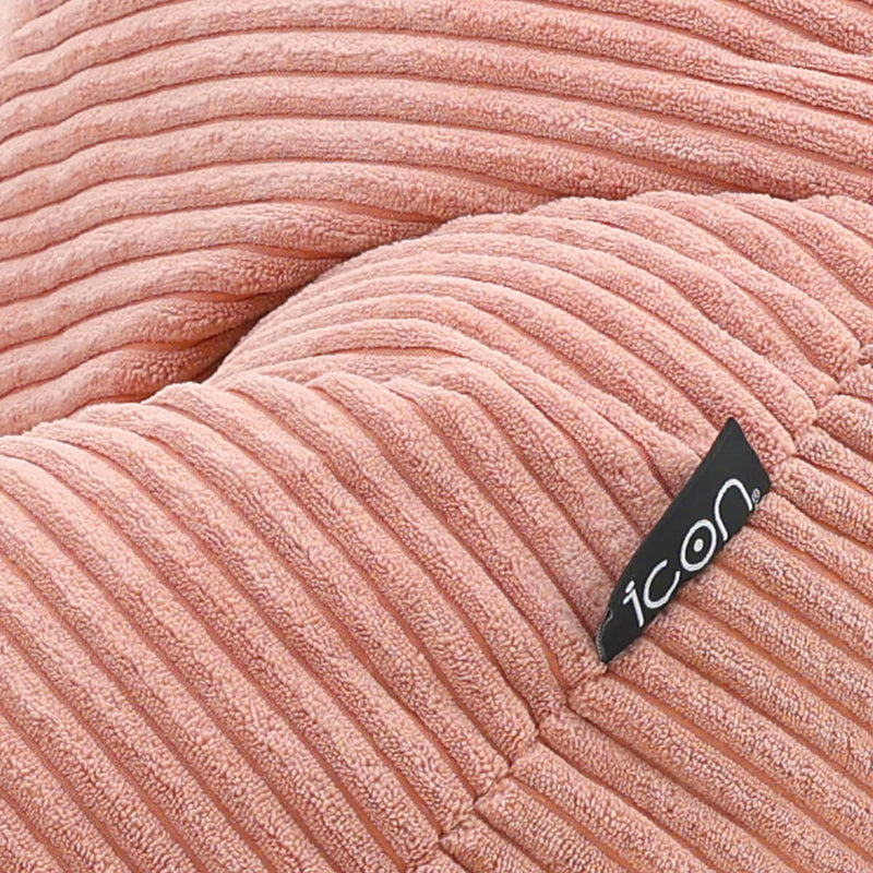 Kids Dalton Cord High Back Bean Bag - Pink