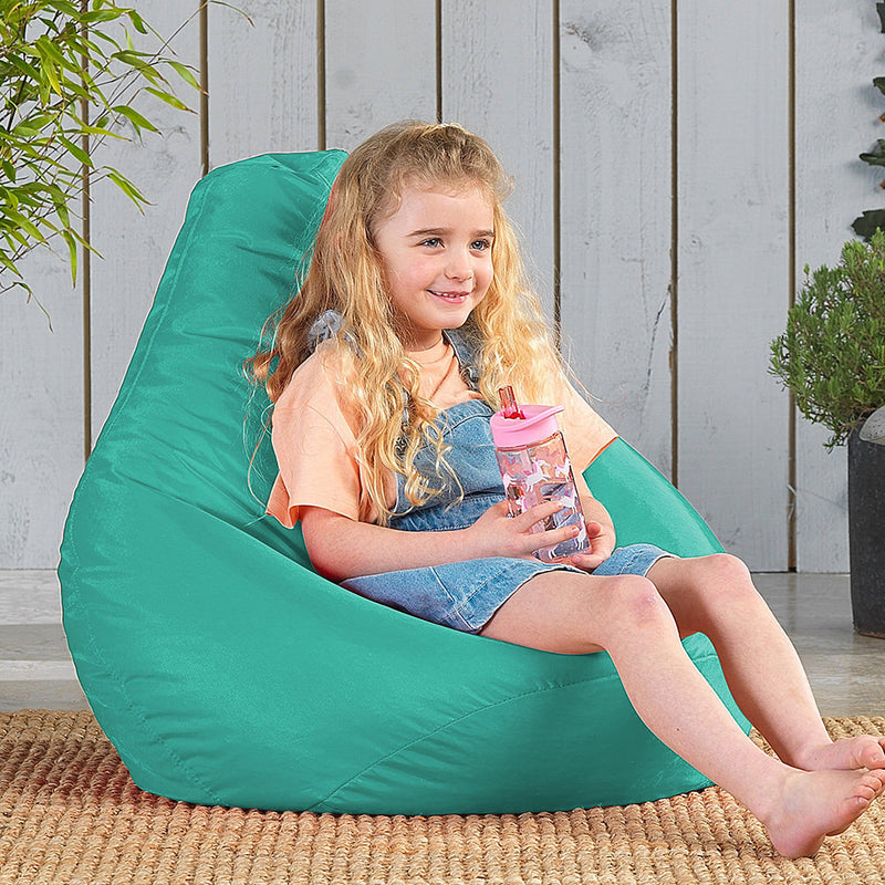 Kids Dalton Indoor-Outdoor High Back Bean Bag - Peppermint