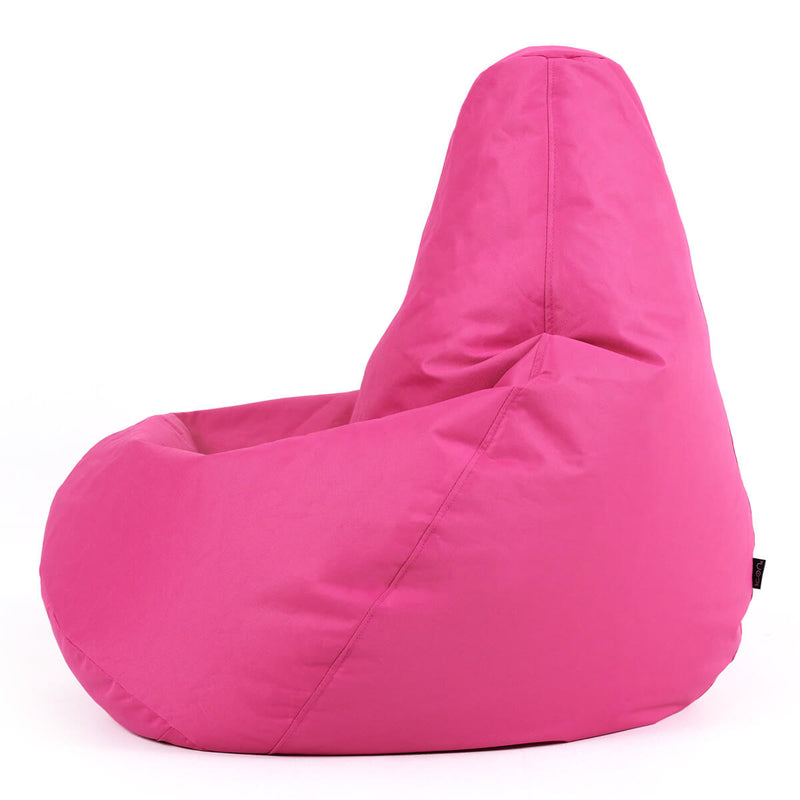 Kids Dalton Indoor-Outdoor High Back Bean Bag - Pink