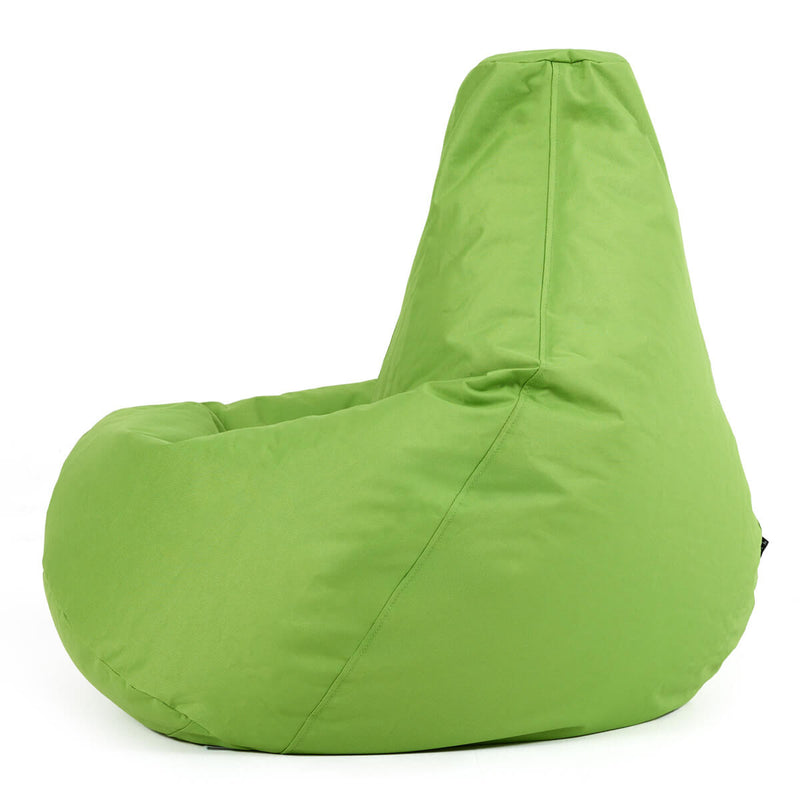 Kids Dalton Indoor-Outdoor High Back Bean Bag - Lime Green