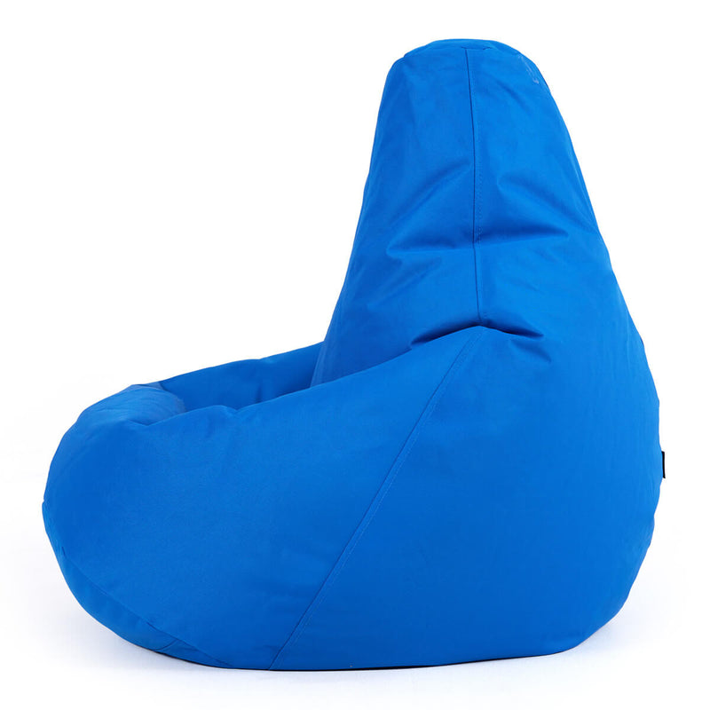 Kids Dalton Indoor-Outdoor High Back Bean Bag - Blue