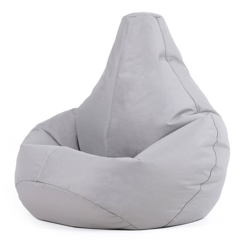 Kids Dalton Indoor-Outdoor High Back Bean Bag - Grey
