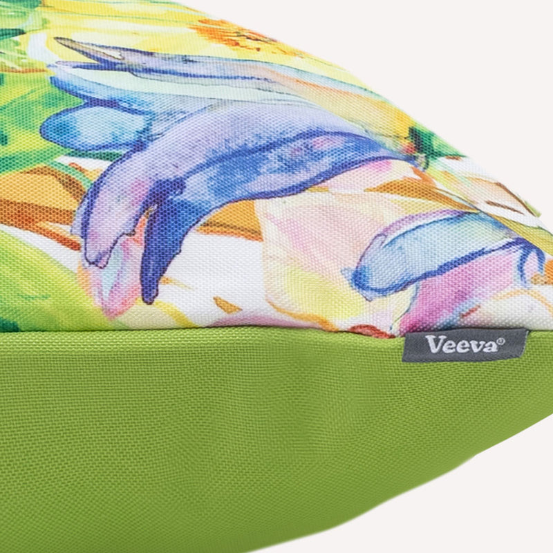 Painterly Floral Outdoor Cushion