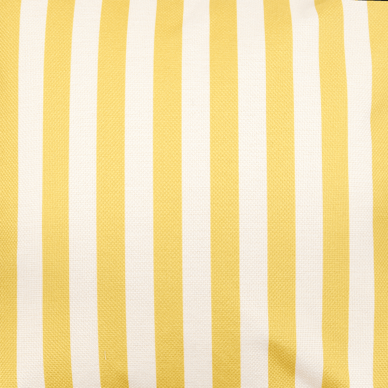 Stripe Indoor-Outdoor Cushion - Yellow
