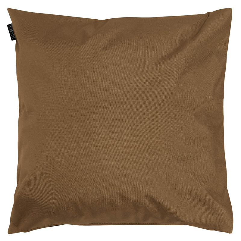 Abstract Print Indoor-Outdoor Cushion - Brown