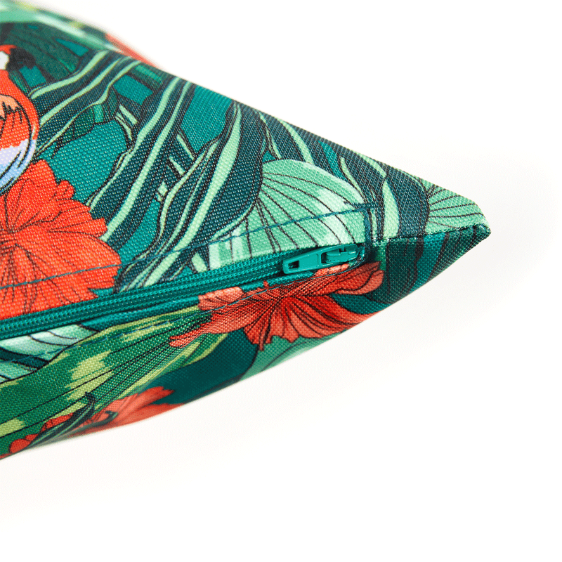Parrot Indoor-Outdoor Cushion - Multicolour