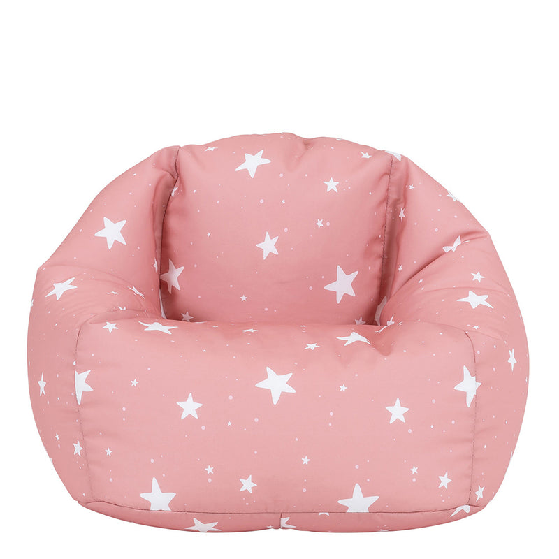 Kids Starry Skies Print Classic Bean Bag - Pink