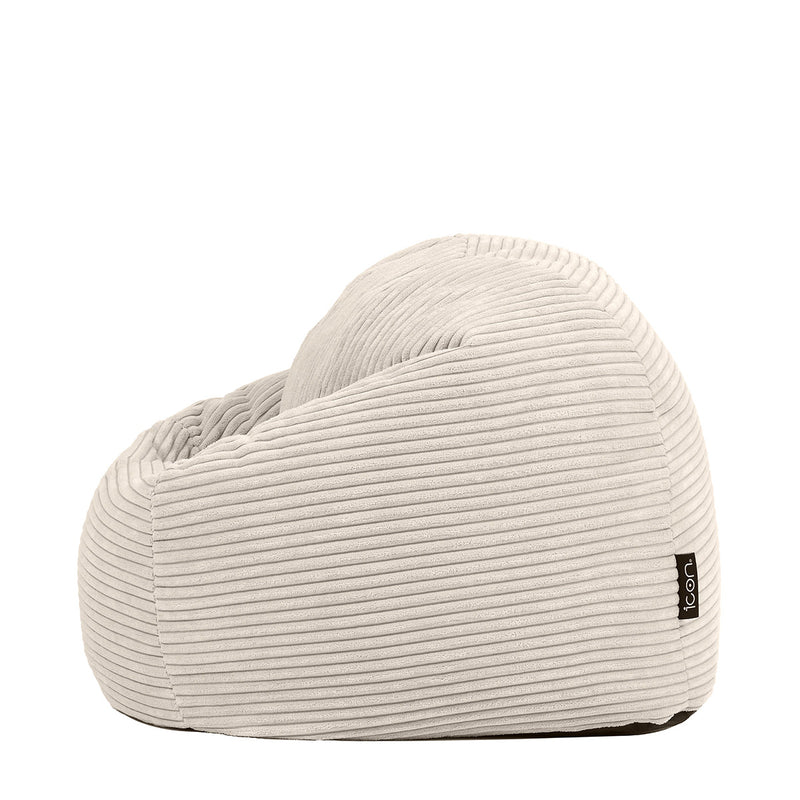 Kids Kingston Corduroy Classic Bean Bag - Stone