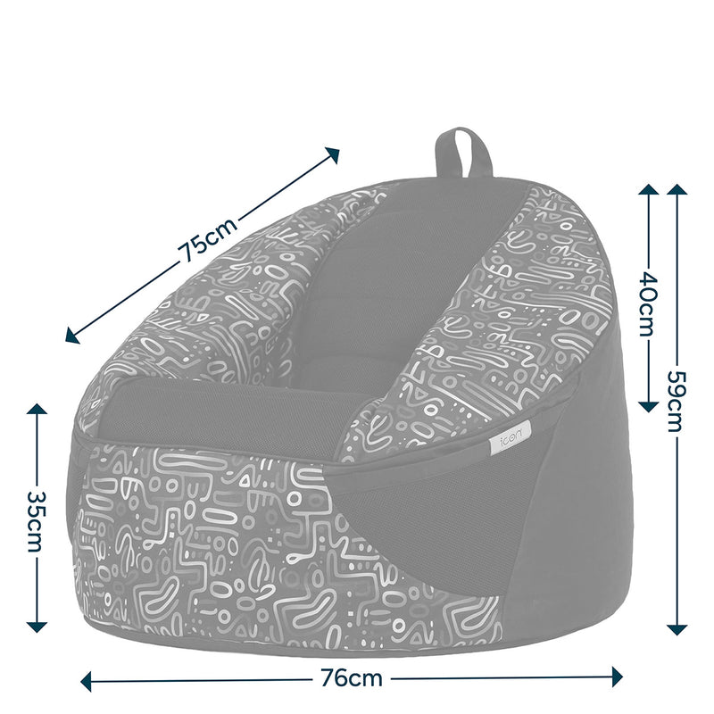 Alpha Kids Gaming Dome - Retro Doodle Print