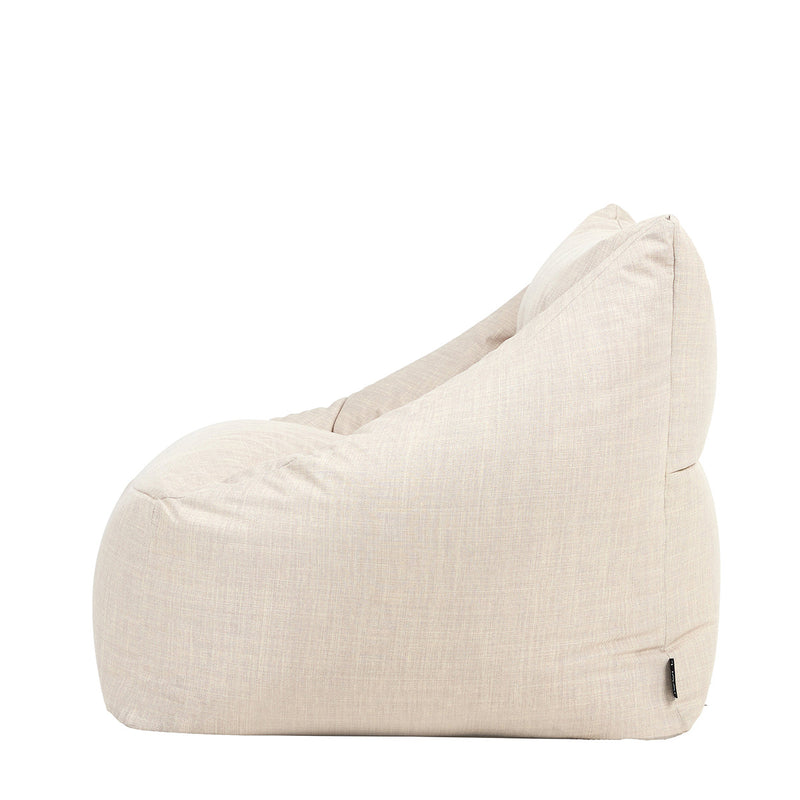 Natalia Indoor-Outdoor Armchair Bean Bag - Natural