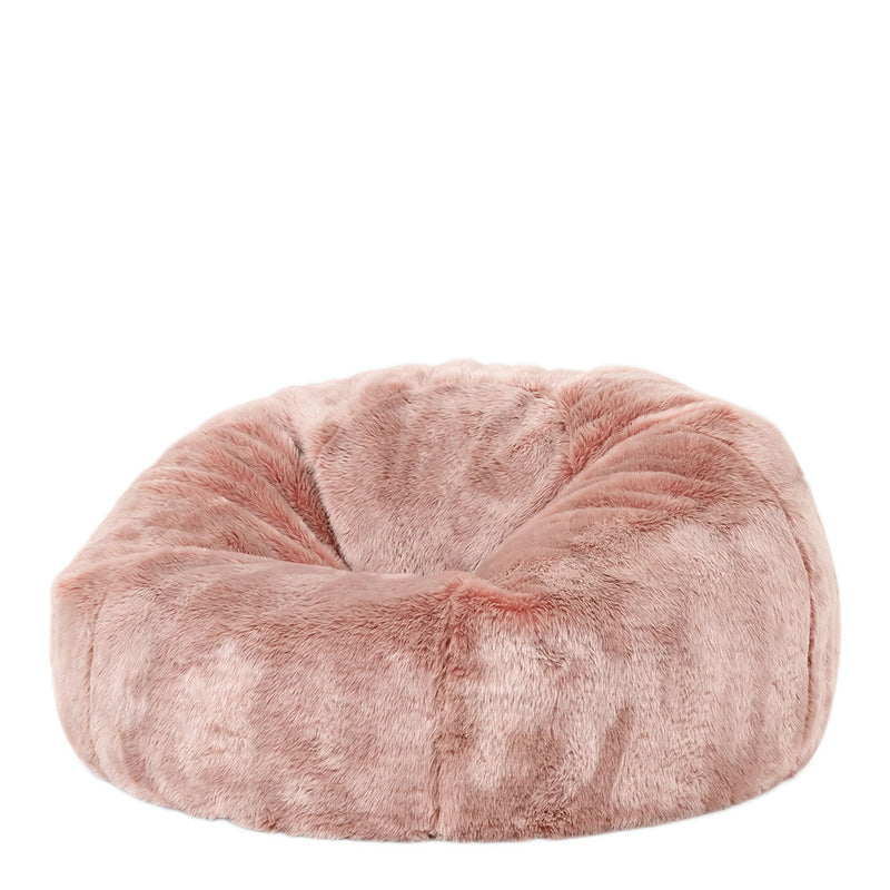 Faux Fur Bean Bag - Pink