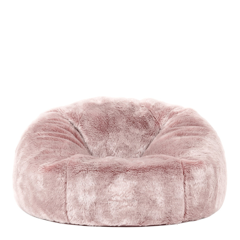 Faux Fur Bean Bag - Pink