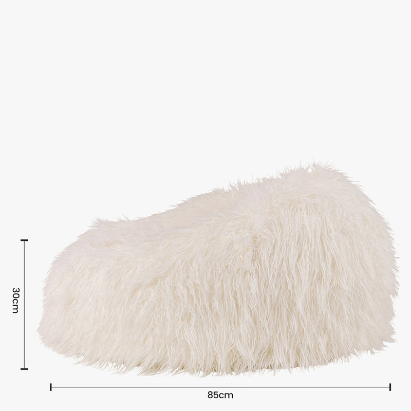 Kingston Mongolian Faux Fur Bean Bag