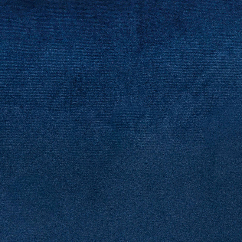 Kingston Velvet Classic Bean Bag - Navy Blue