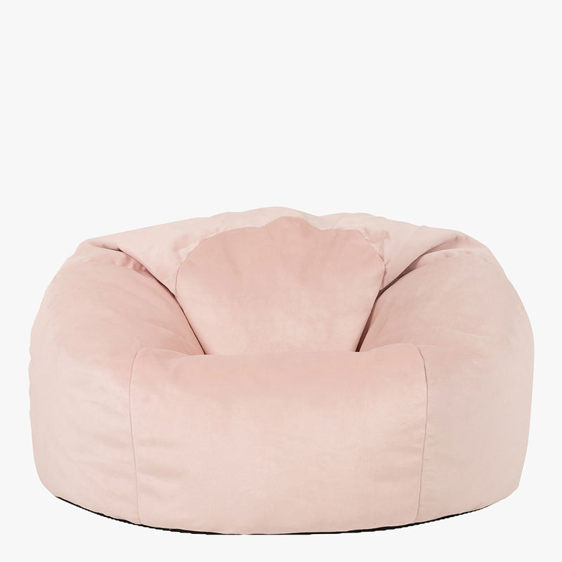 Kingston Velvet Classic Bean Bag - Rose Dust Pink