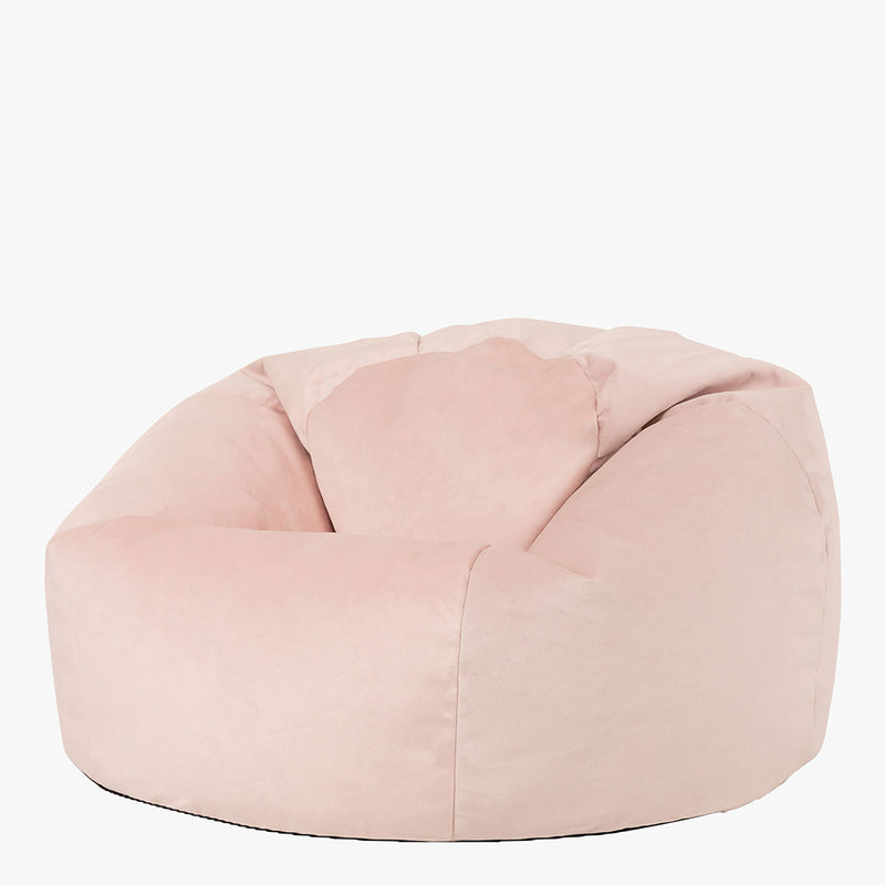 Kingston Velvet Classic Bean Bag - Rose Dust Pink