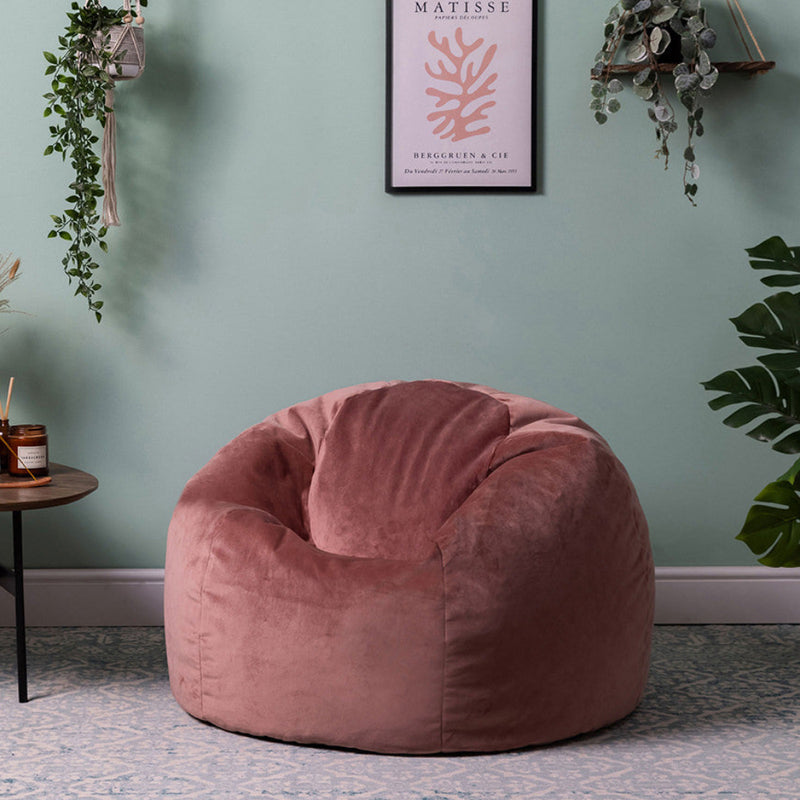 Kingston Velvet Classic Bean Bag - Pink