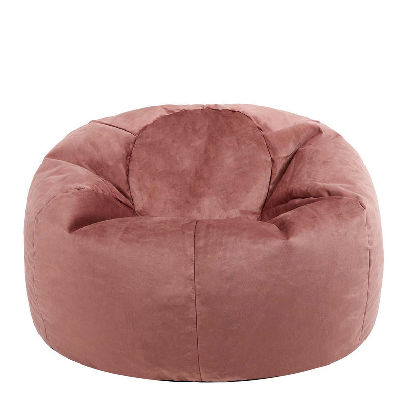 Kingston Velvet Classic Bean Bag - Pink