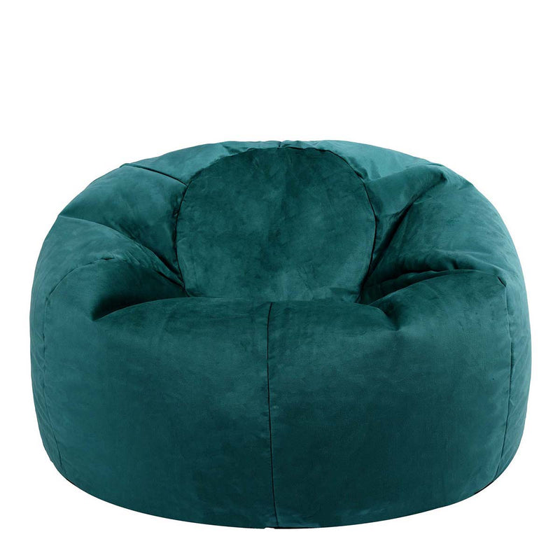 Kingston Velvet Classic Bean Bag - Teal