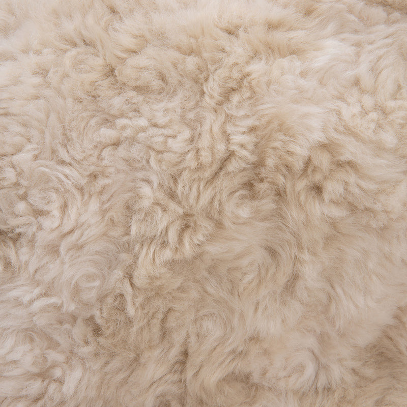 Faux Fur Bean Bag - Brown