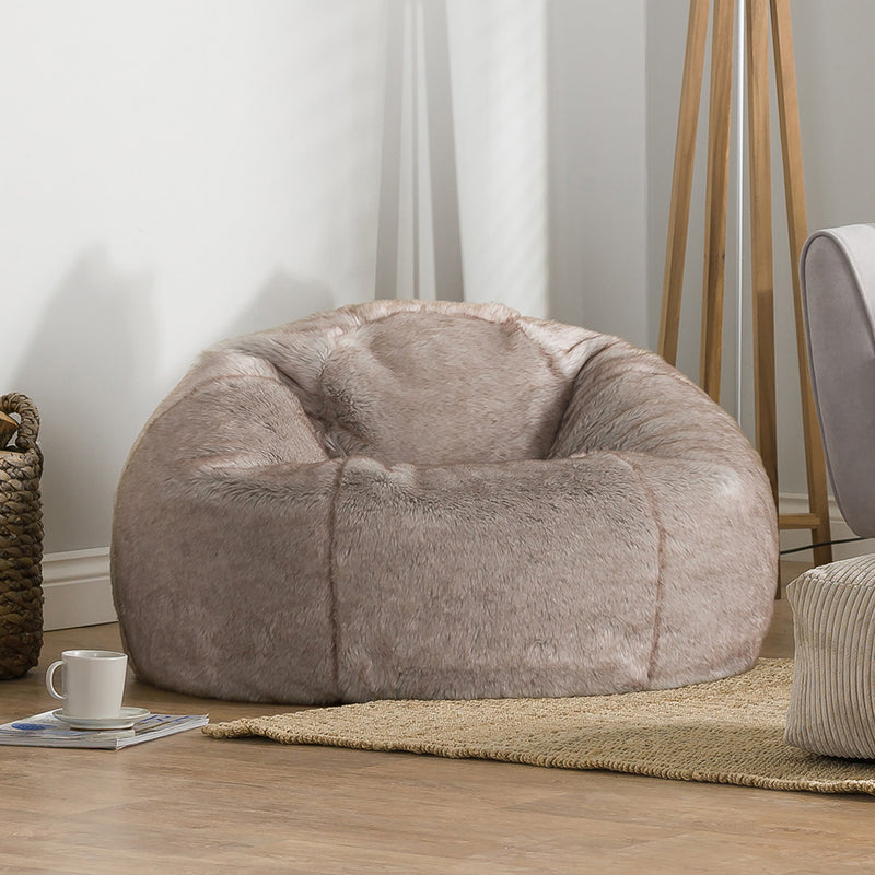 Faux Fur Bean Bag - Lapin