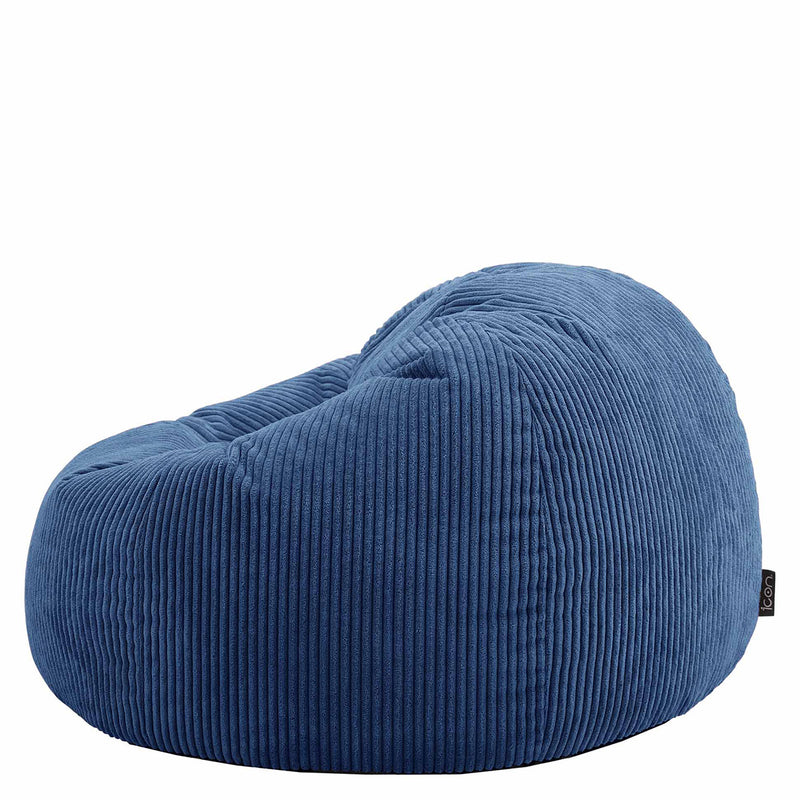 Kingston Cord Classic Bean Bag - Denim Blue