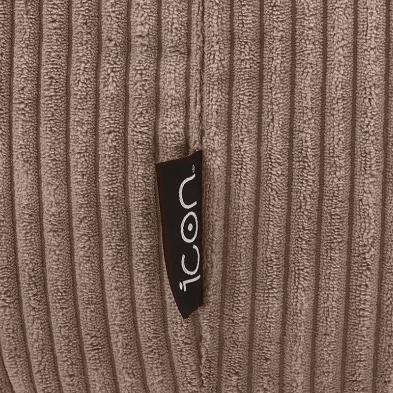 Kingston Cord Classic Bean Bag - Mocha Brown