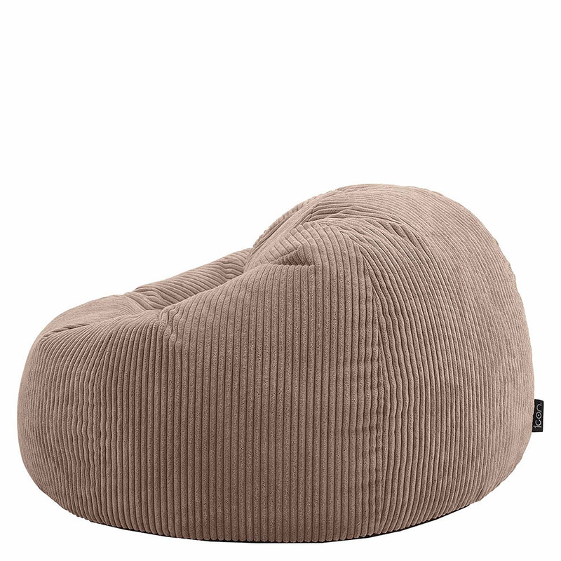 Kingston Cord Classic Bean Bag - Mocha Brown