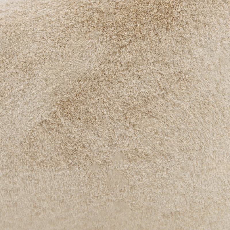 Kingston Faux Luxe Fur Classic Bean Bag - Natural