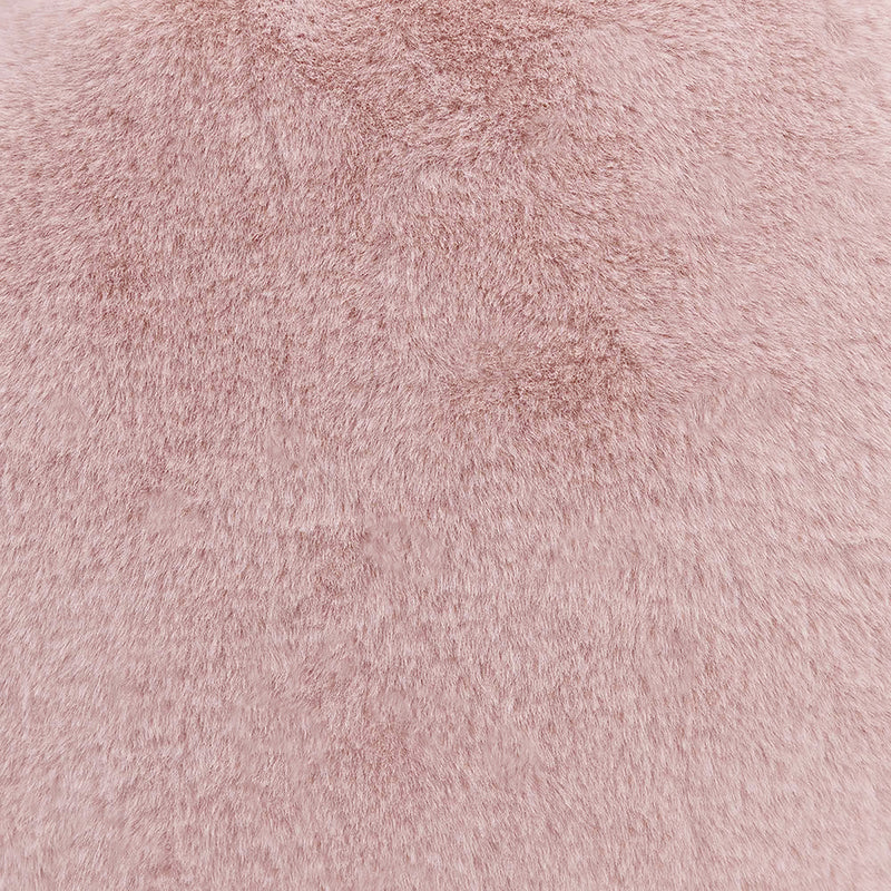 Kingston Faux Luxe Fur Classic Bean Bag - Pink