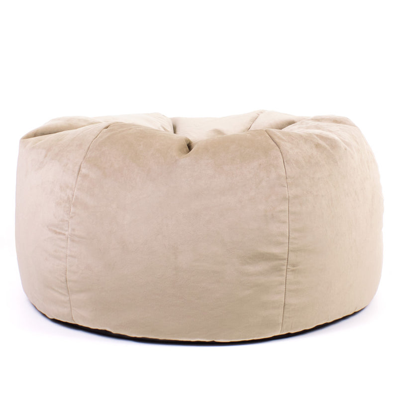 Kingston Velvet Classic Bean Bag - Natural