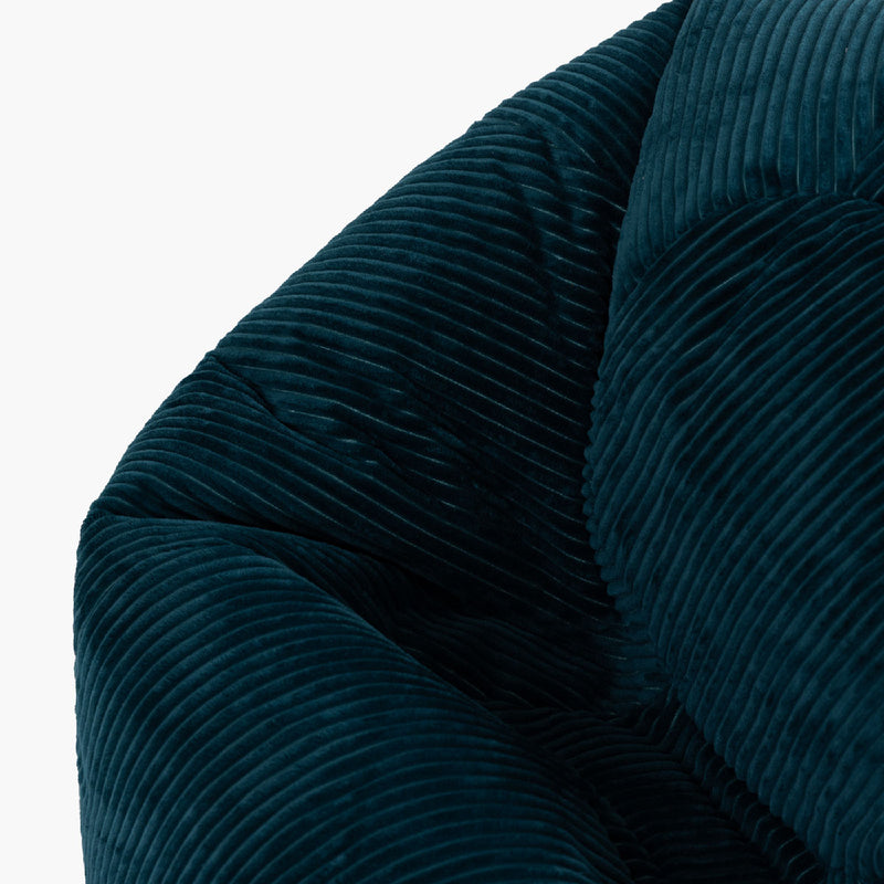 Kingston Corduroy XL Classic Bean Bag - Teal