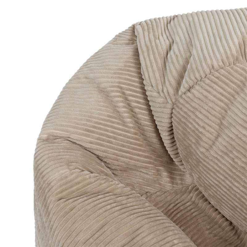 Kingston Corduroy XL Classic Bean Bag - Natural