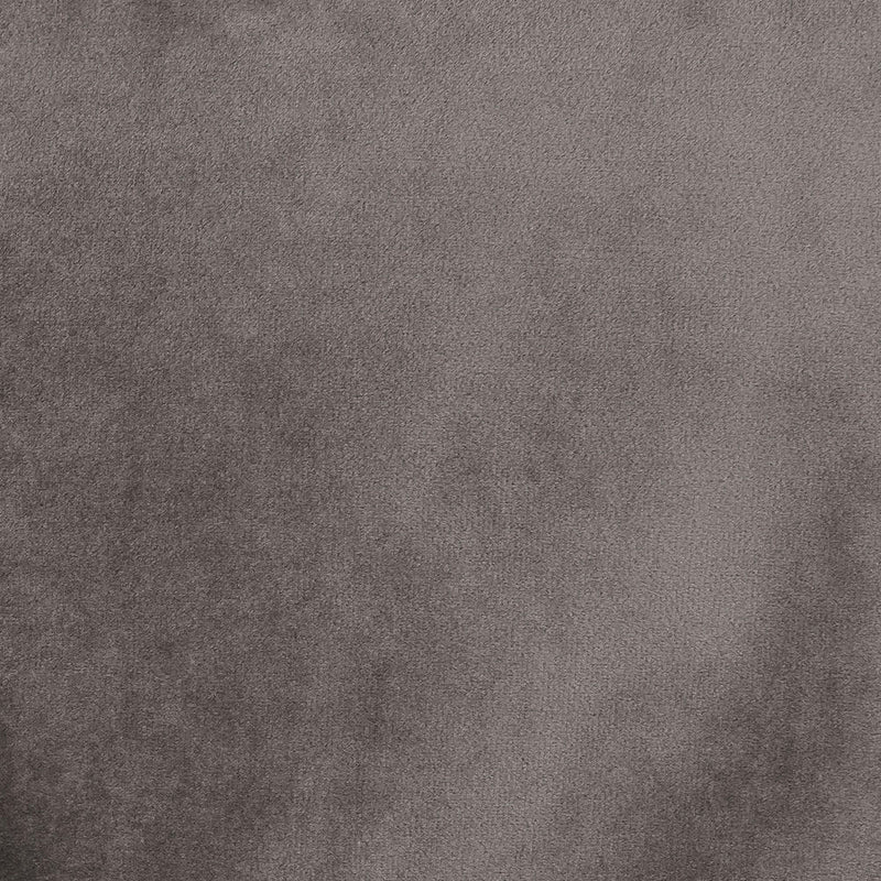 Amara Velvet Square Footstool - Grey