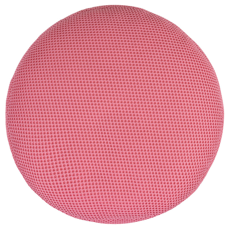 Gaming Performance Mesh Round Footstool - Pink