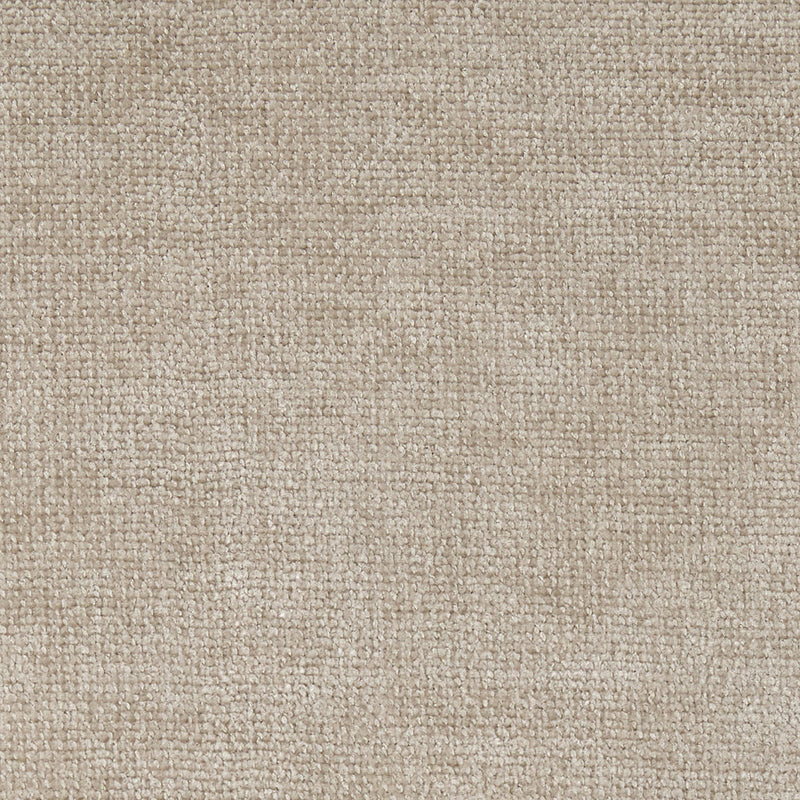 Milano Round Chenille Pouffe Footstool - Natural