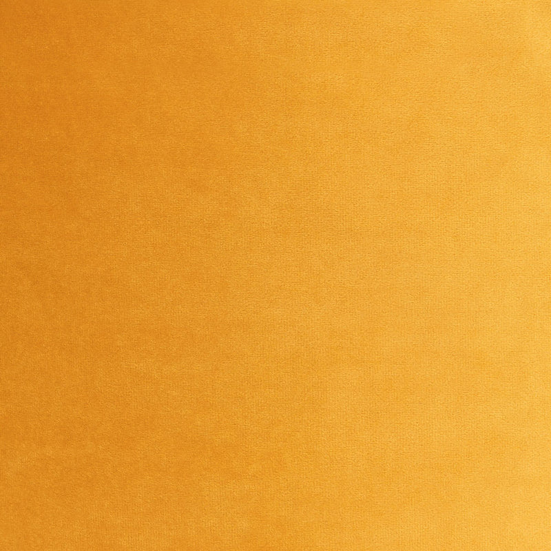 Milano Velvet Pouffe Footstool - Ochre Yellow